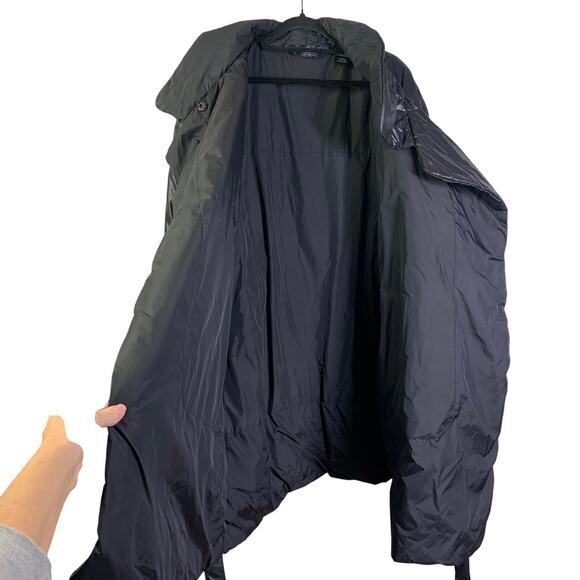 NORMA KAMALI Coat 2X Sleeping Bag Car Coat Puffer Packable Belted Snap Closure - Picture 6 of 16